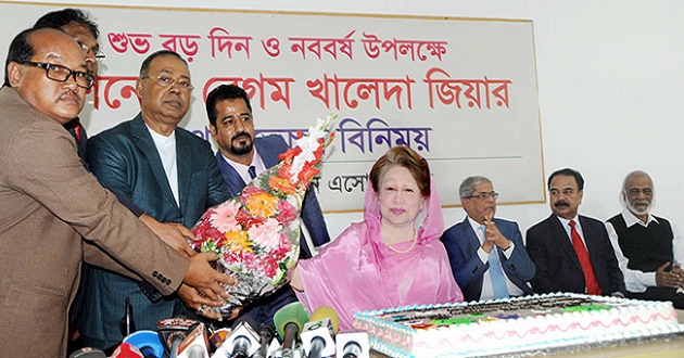 Khaleda zia Christmas greetings