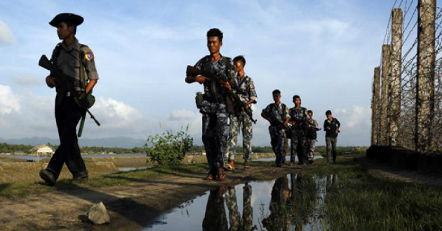 Myanmar bd border