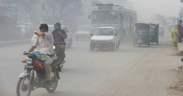 air pollution dhaka