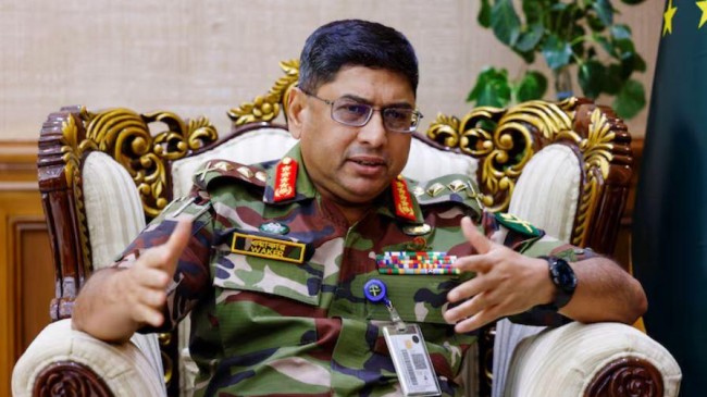 bangladeshs chief of army staff general waker uz zaman