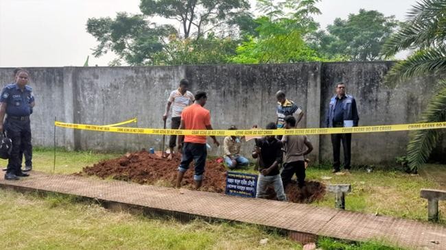 body exhumed in savar to confirm bnp leader harris chowdhurys identity