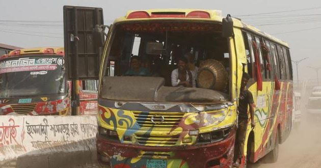 bus condition dhaka 2018