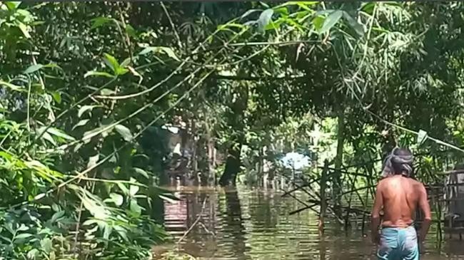 chandpur residents waterlogged for over a week