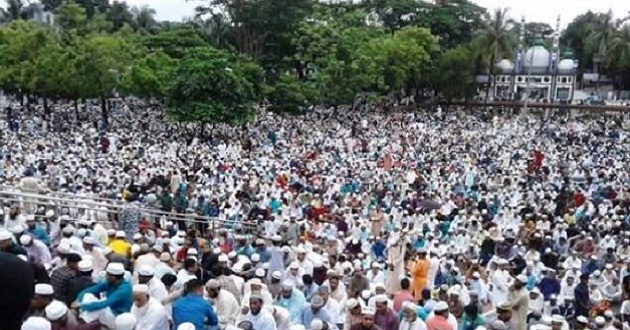 eid jamat across the country