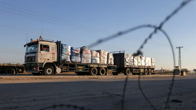 export of goods from gaza