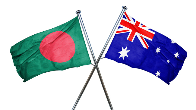 flag bangladesh and australia