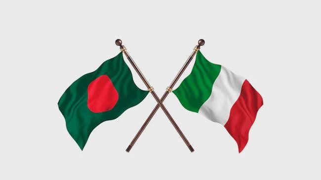 flag bangladesh and italy