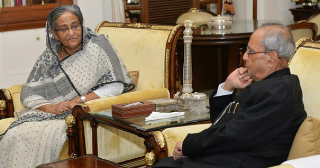 hasina pranab meeting