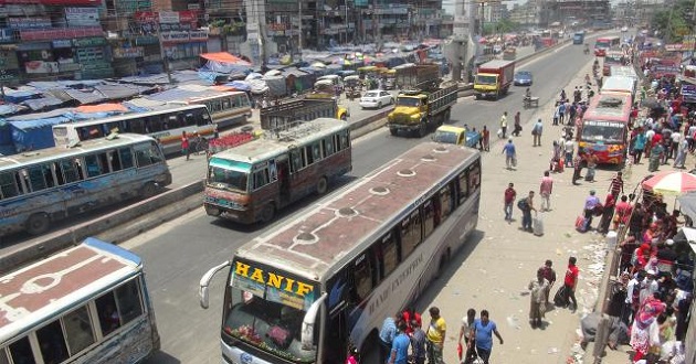 jaam in dhaka ctg road