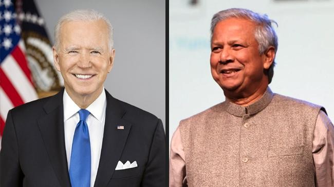 joe biden and dr muhammad yunus