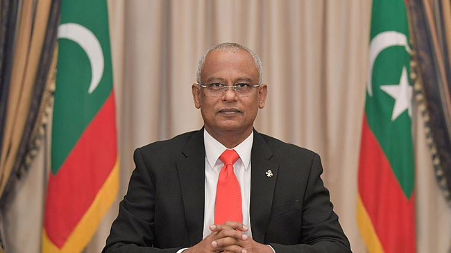 maldives president ibrahim mohamed salih