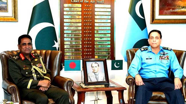 marshal zaheer ahmed baber sidhu and lt gen s m kamrul hassan