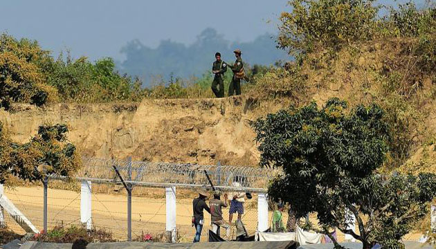 myanmar bd border