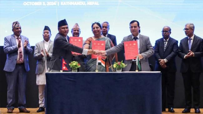 nepal india and bangladesh sign trilateral electricity trade deal