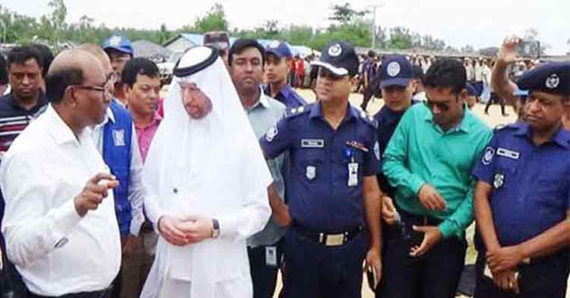 oic delegation visits rohingya camp