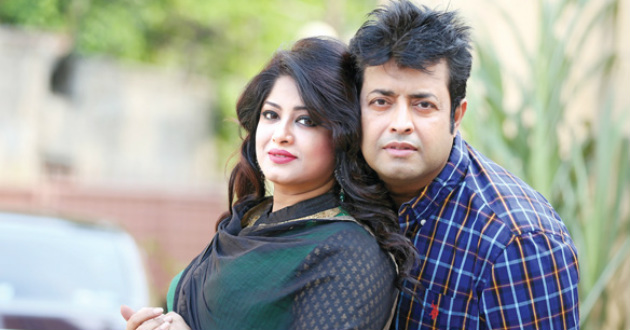 omar sani with his wife mousumi