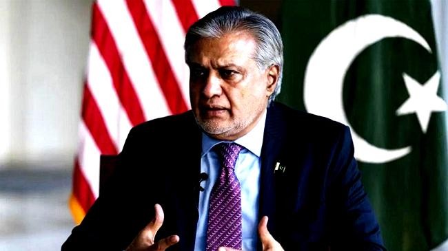 pakistan s foreign minister ishaq dar