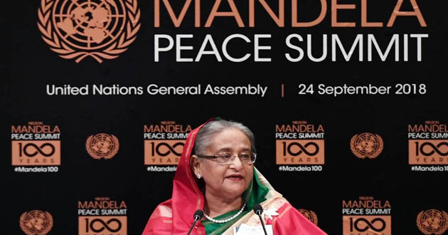 pm sheikh hasina at un