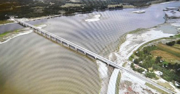 prime minister inaugurates second dharla bridge