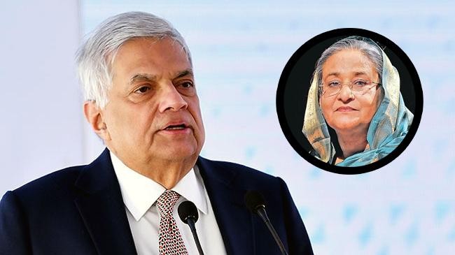 ranil wickremesinghe and sheikh hasina