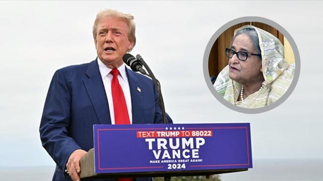 sheikh hasina and donald trump