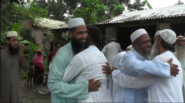 some bangladeshi also celebrated eid with saudi