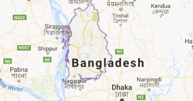 tangail district map