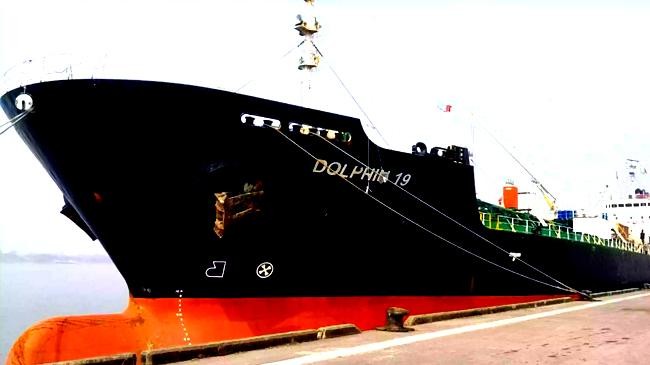 the panama flagged ship mt dolphin 19