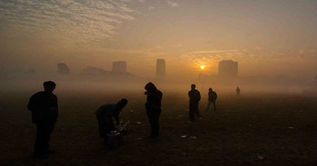 winter evening