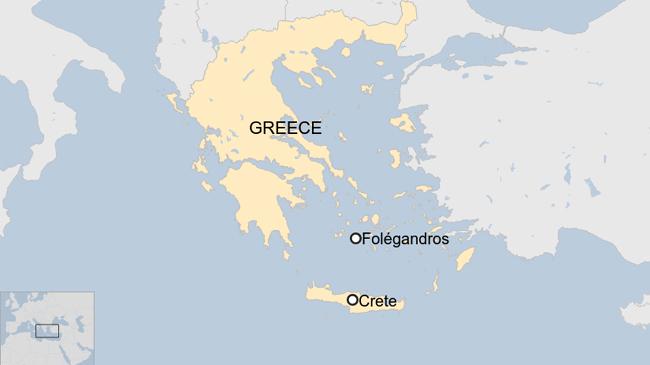 greece map