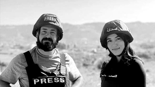 journalist farah omar and photojournalist rabih al maamari