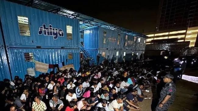 214 illegal immigrants arrested in malaysia