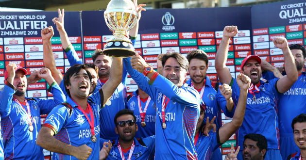 afghanistan celebrate their championship