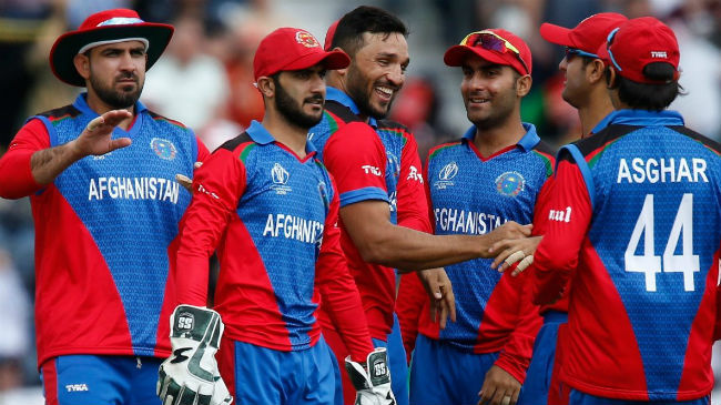 afghanistan cricket team celebration