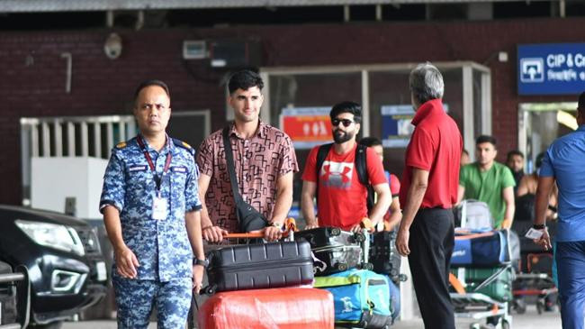 afghanistan team reached in dhaka