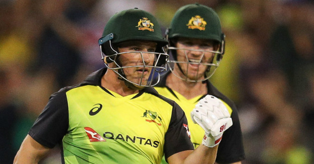 australia won three matches of tri series t20