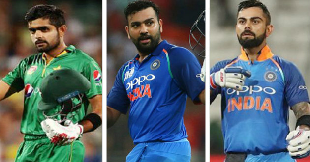 babar azam rohit sharma virat kohli