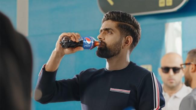 babar pepsi advertising