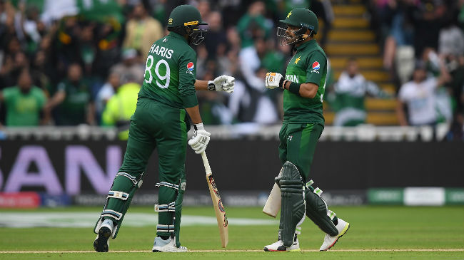 babar sohails partnership powered pakistans chase