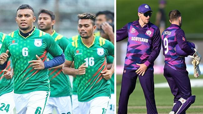 bangladesh football scotland cricket