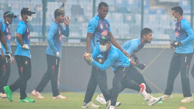 bangladesh team practice at delhi