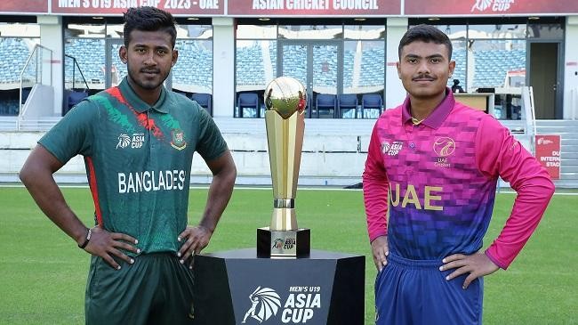 bangladesh u 19 vs uae u 19 final today