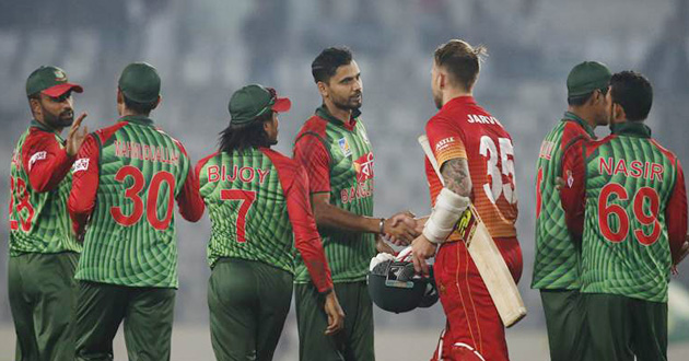 bangladesh zimbabwe 2018 odi