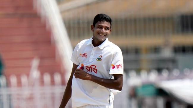 bangladeshi fast bowler nahid rana