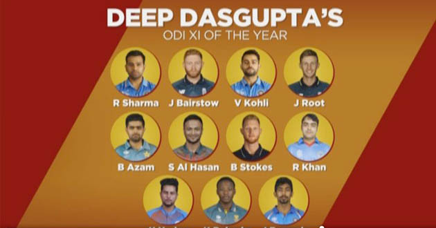 best xi in 2018 crickinfo