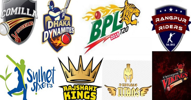 bpl 2019 all team logo