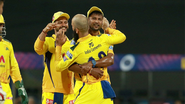 chennai won by 45 runs