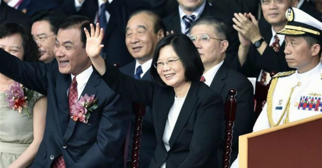 china s message to america to ban president of taiwan