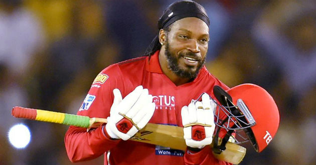 chris gayle celebrates his century 1