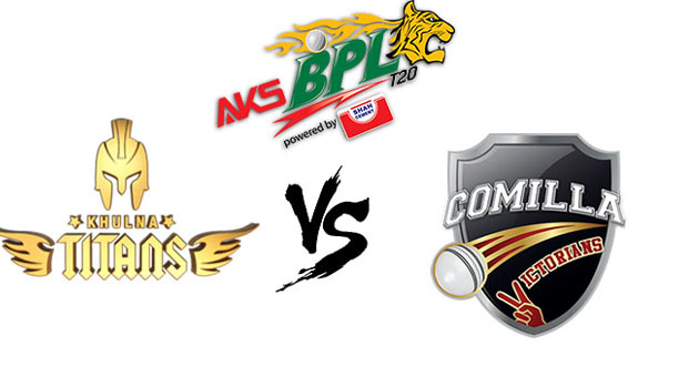 comilla victorians vs khulna titans